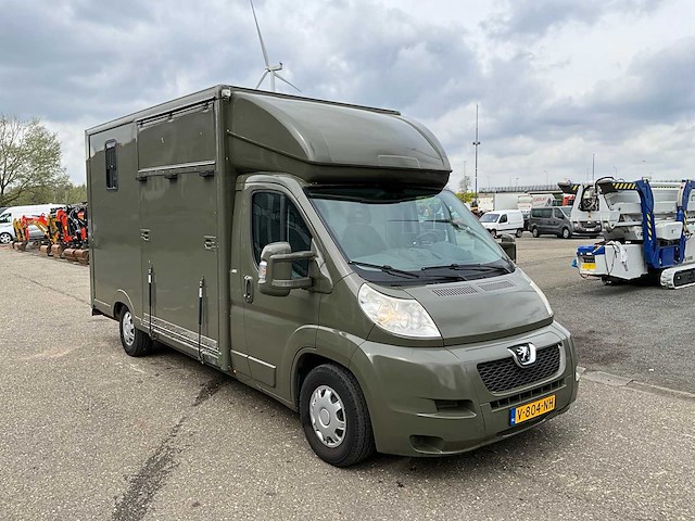 2009 peugeot boxer 435 2.2hdi paardenwagen v-804-nh - afbeelding 9 van  45