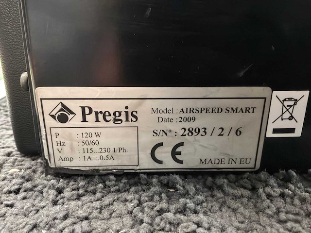 2009 pregis airspeed smart luchtkussenmachine - afbeelding 3 van  3