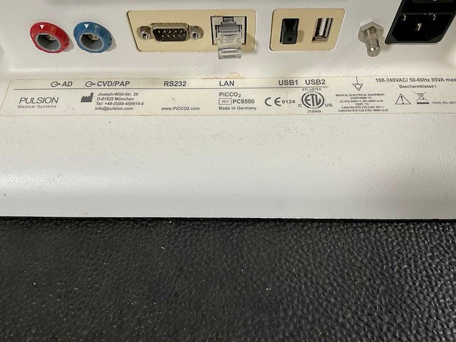 2009 pulsion medical systems picco 2 cardiac output meter (2x) - afbeelding 6 van  6