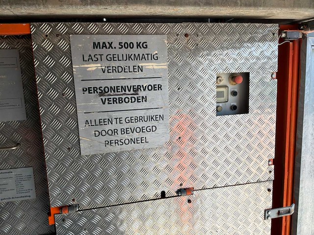 2009 raxtar rx500b bouwlift - afbeelding 15 van  17