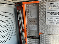 2009 raxtar rx500b bouwlift - afbeelding 22 van  26