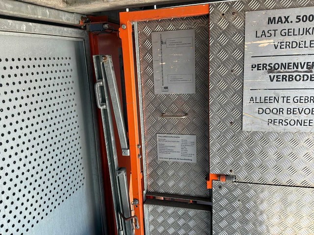 2009 raxtar rx500b bouwlift - afbeelding 15 van  17