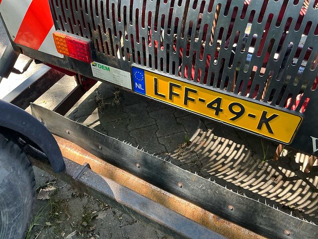 2009 redexim vertidrain 7526 gazonbeluchter - afbeelding 2 van  13