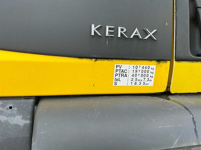 2009 renault kerax 34bpa2 vrachtwagen - afbeelding 32 van  71