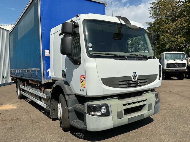 2009 renault premium 410 dxi 4x2 schuifzeilwagen met wisselopbouw en dhollandia laadklep - afbeelding 34 van  41