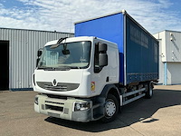 2009 renault premium 410 dxi 4x2 schuifzeilwagen met wisselopbouw en dhollandia laadklep - afbeelding 1 van  39