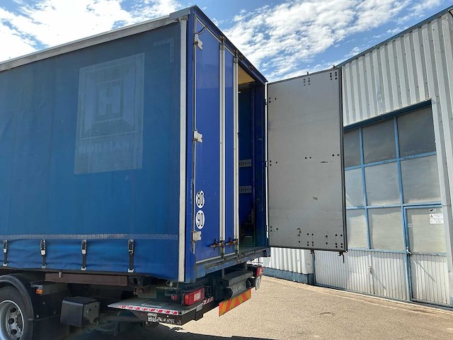 2009 renault premium 410 dxi 4x2 schuifzeilwagen met wisselopbouw en dhollandia laadklep - afbeelding 27 van  39