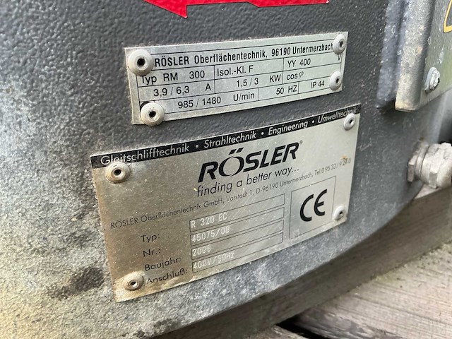 2009 rösler r 320 ec ontbraamtrommel - afbeelding 5 van  5
