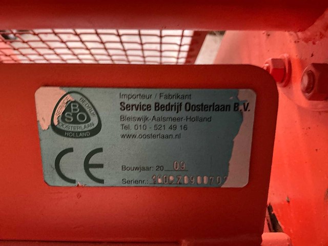 2009 roterende spitmachine - afbeelding 4 van  15