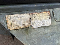 2009 royen r/4042t 2-assige wipkar / plateauaanhangwagen – 17.600 kg – luchtgeveerd - afbeelding 9 van  17