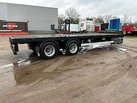 2009 royen r/4042t 2-assige wipkar / plateauaanhangwagen – 17.600 kg – luchtgeveerd