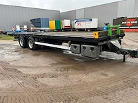 2009 royen r/4042t 2-assige wipkar / plateauaanhangwagen – 17.600 kg – luchtgeveerd - afbeelding 11 van  17