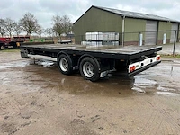 2009 royen r/4042t 2-assige wipkar / plateauaanhangwagen – 17.600 kg – luchtgeveerd - afbeelding 12 van  17