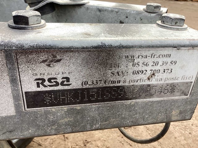 2009 rsa jx151s/s aanhangwagen - afbeelding 5 van  10