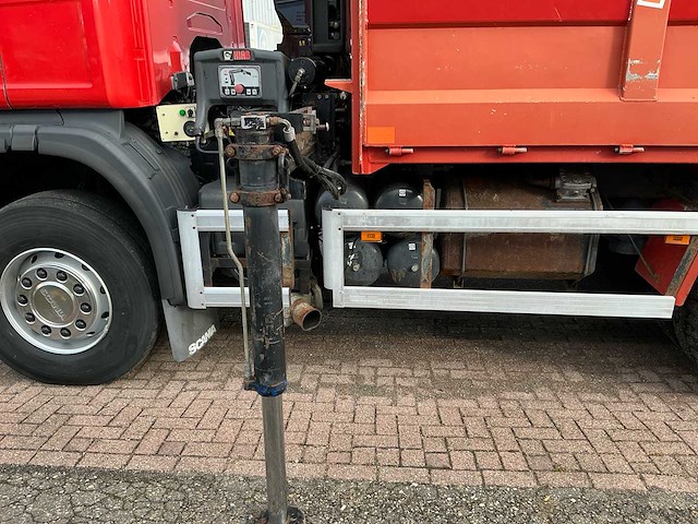 2009 scania g420 kieper vrachtwagen met kraan - afbeelding 17 van  41