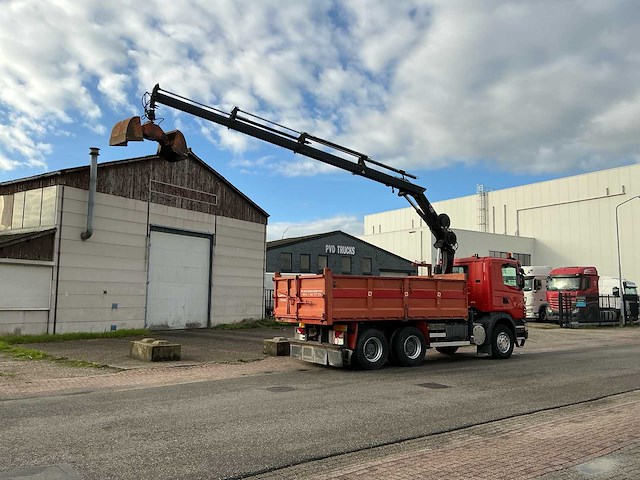 2009 scania g420 kieper vrachtwagen met kraan - afbeelding 7 van  41
