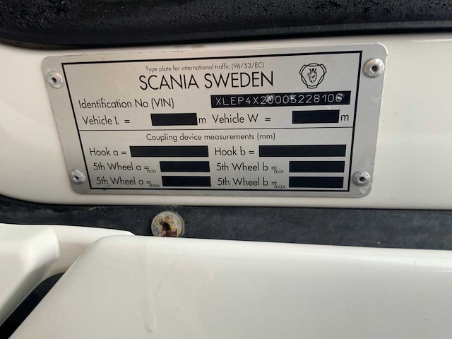 2009 scania p320db4x2hna bedrijfswagen - afbeelding 22 van  23