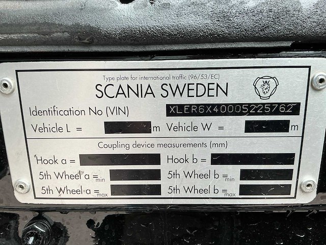 2009 scania r560 vrachtwagen - afbeelding 17 van  24