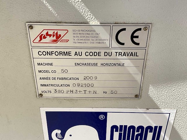 2009 schib packaging co50 flowpackmachine - afbeelding 3 van  12