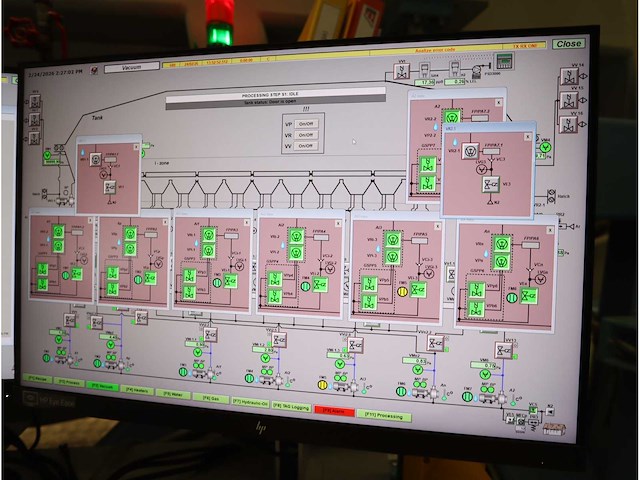 2009 sidrabe pecvd rol-naar-rol vacuümdeponeringslijn - afbeelding 16 van  49