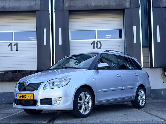 2009 skoda fabia combi 55458km nap! 1.4-16v sport personenauto - afbeelding 1 van  15