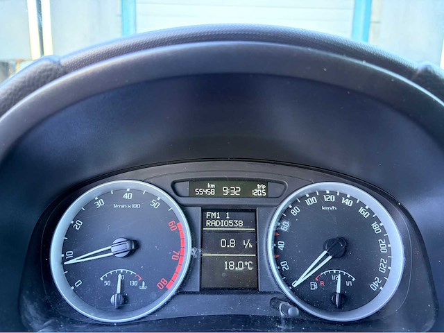 2009 skoda fabia combi 55458km nap! 1.4-16v sport personenauto - afbeelding 6 van  15