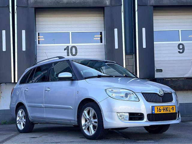 2009 skoda fabia combi 55458km nap! 1.4-16v sport personenauto - afbeelding 10 van  15