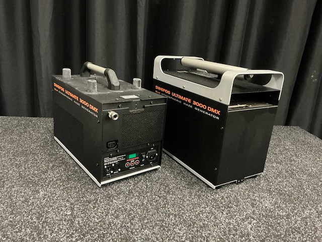 2009 swefog ultimate 3000 dmx rookmachine - afbeelding 1 van  9