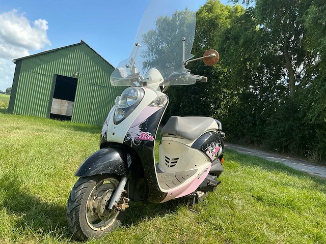 2009 sym bromscooter mio 50 scooter - afbeelding 19 van  19