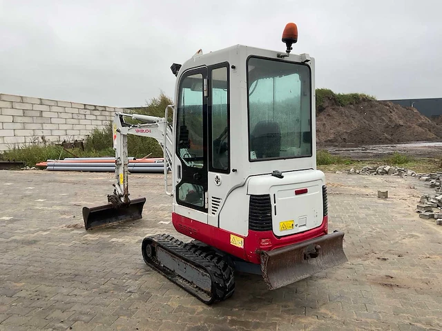 2009 takeuchi tb016 minigraafmachine - afbeelding 8 van  15