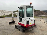 2009 takeuchi tb016 minigraafmachine - afbeelding 8 van  15