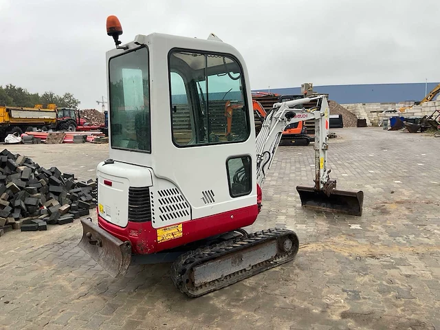 2009 takeuchi tb016 minigraafmachine - afbeelding 9 van  15