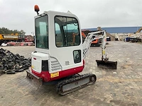 2009 takeuchi tb016 minigraafmachine - afbeelding 9 van  15