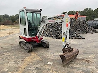 2009 takeuchi tb016 minigraafmachine - afbeelding 10 van  15