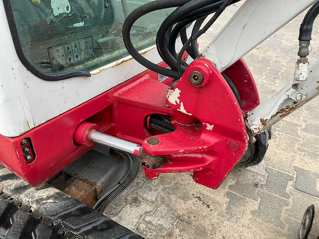 2009 takeuchi tb016 minigraafmachine - afbeelding 11 van  15