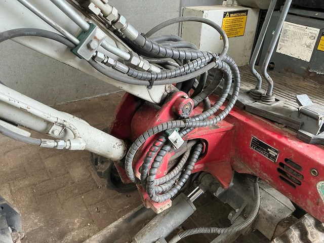 2009 takeuchi tb016 minigraafmachine - afbeelding 3 van  28