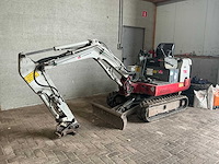 2009 takeuchi tb016 minigraafmachine - afbeelding 1 van  28