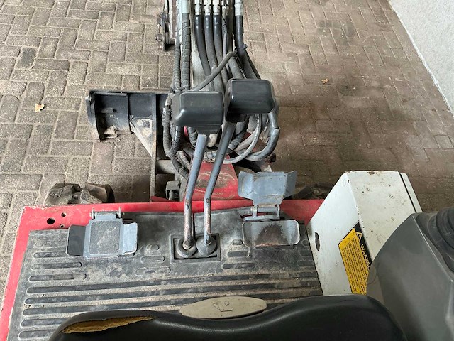 2009 takeuchi tb016 minigraafmachine - afbeelding 20 van  28