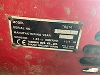 2009 takeuchi tb016 minigraafmachine - afbeelding 21 van  28