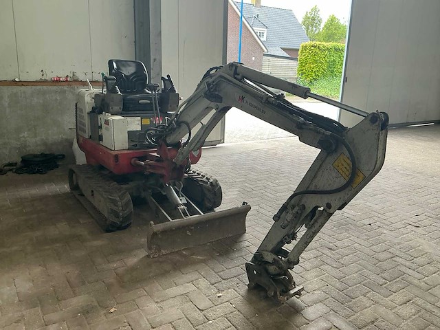 2009 takeuchi tb016 minigraafmachine - afbeelding 24 van  28