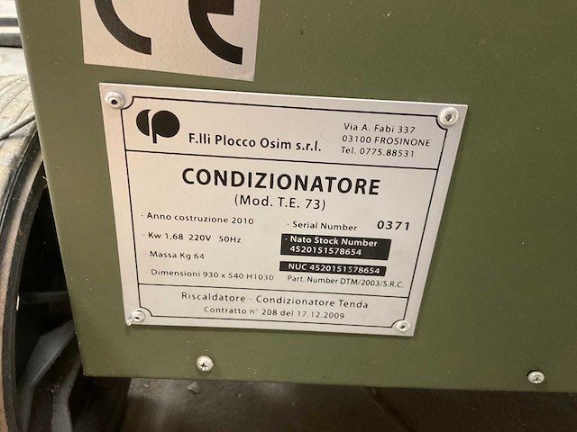 2009 t.e.73 heating and cooling system - afbeelding 7 van  8
