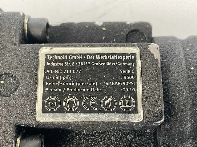 2009 technolit perslucht zaag - afbeelding 4 van  4