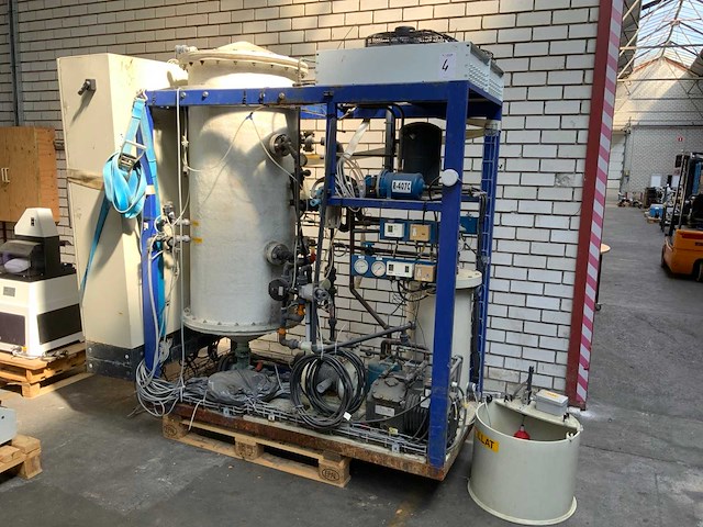 2009 technopure tps 750/750-st1 industriële vacuümverdamper - afbeelding 1 van  6