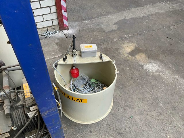 2009 technopure tps 750/750-st1 industriële vacuümverdamper - afbeelding 4 van  6
