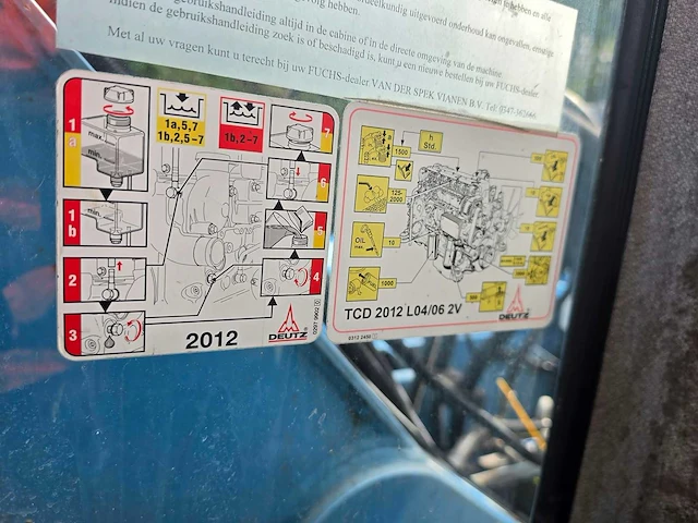 2009 terex fuchs mhl 320 overslagkraan - afbeelding 15 van  15