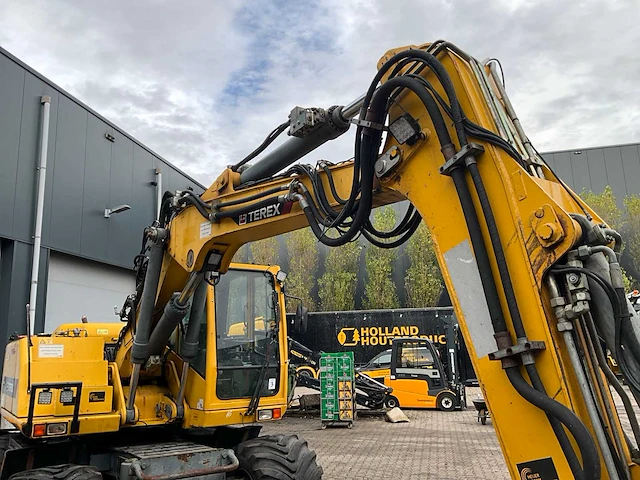2009 terex tw160sr banden graafmachine - afbeelding 3 van  37