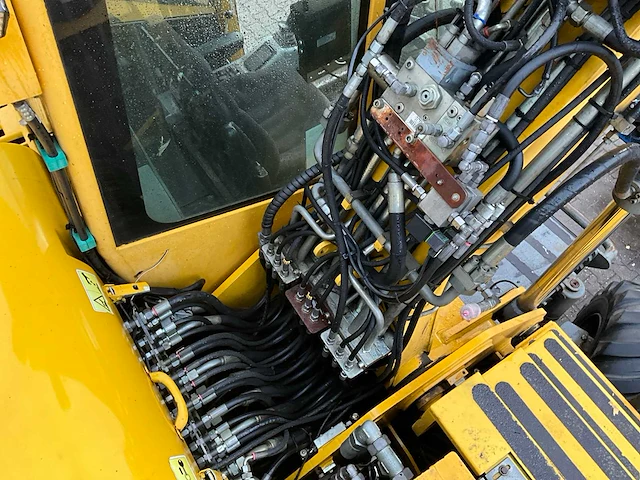 2009 terex tw160sr banden graafmachine - afbeelding 6 van  37