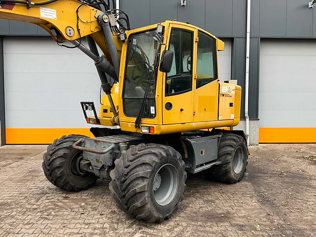 2009 terex tw160sr banden graafmachine - afbeelding 12 van  37