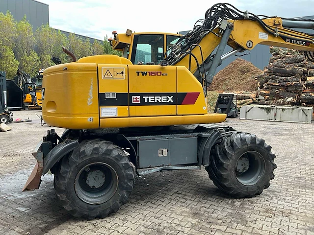 2009 terex tw160sr banden graafmachine - afbeelding 32 van  37