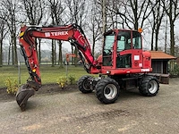 2009 terex tw85 banden graafmachine - afbeelding 1 van  14
